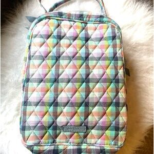 Vera Bradley Gingham plaid lunch bag-NWT